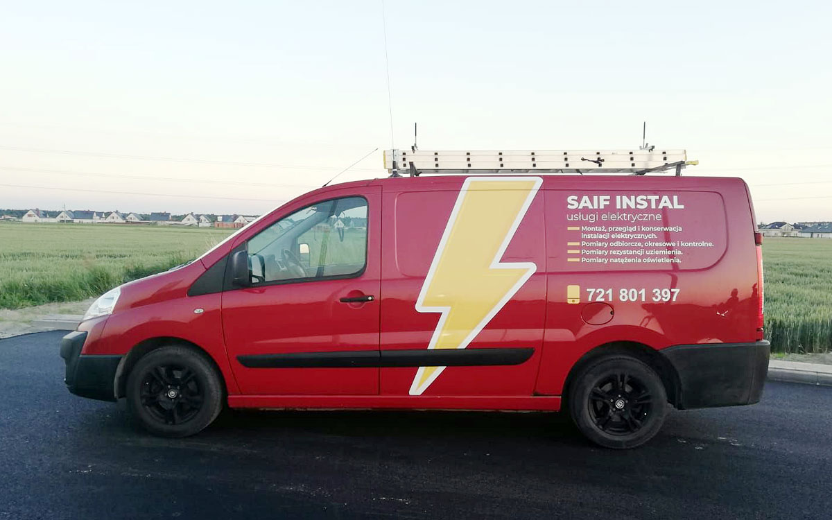 SAIF INSTAL samochód